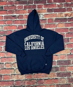 Vintage Style Russell Athletic Hoodie Ucla T-Shirt Sweatshirt Pullover Hoodie Reprinted Full Color Full Size Gift For NCAA Fans