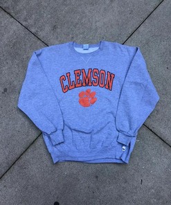 Vintage Style Russell Athletic T-Shirt Sweatshirt Pullover Hoodie Reprinted Full Color Full Size Gift For NCAA Fans