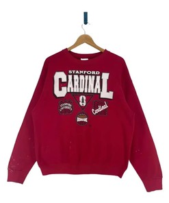 Vintage Style Stanford Cardinal NCAA Team T-Shirt Sweatshirt Pullover Hoodie Reprinted Full Color Full Size Gift For NCAA Fans