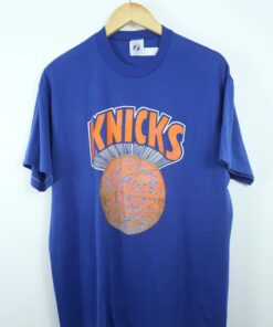 Vintage Style Style NBA New York Knick Tshirt Sweatshirt Hoodie Crewneck Sweatshirt Pullover Reprinted Full Color Full Size Gifts for NBA Fans