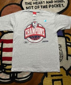 Vintage Style Style Reebok New Jersey Nets Eastern Conference Champs Tshirt Hoodie Crewneck Sweatshirt Reprinted Full Color Full Size Gifts for NBA Fans