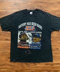 Vintage Style Super Bowl Tshirt Pullover Hoodie Crewneck Sweatshirt Reprinted Full Color Full Size Gifts For NFL Fans