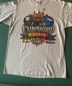 Vintage Style Super Bowl Tshirt Pullover Hoodie Sweatshirt Crewneck Reprinted Full Color Full Size Gifts For NFL Fans