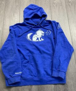 Vintage Style Toronto Huskies Rare Michell And Ness Tshirt Hoodie Crewneck Sweatshirt Reprinted Full Color Full Size Gifts for NBA Fans