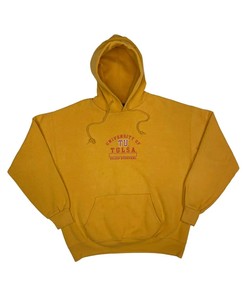 Vintage Style Tu Golden Hurricanes University Of Tulsa T-Shirt Sweatshirt Pullover Hoodie Reprinted Full Color Full Size Gift For NCAA Fans