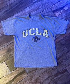 Vintage Style Ucla Bruins T-Shirt Sweatshirt Pullover Hoodie Reprinted Full Color Full Size Gift For NCAA Fans