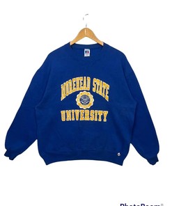 Vintage Style University By Russel Athletic T-Shirt Sweatshirt Pullover Hoodie Reprinted Full Color Full Size Gift For NCAA Fans