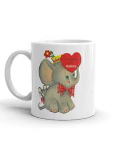 Vintage Style Valentine For Mommy Mug, Retro Style Valentine For Mommy Mug, Retro Valentines Mug