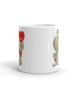 Vintage Style Valentine For Mommy Mug, Retro Style Valentine For Mommy Mug, Retro Valentines Mug