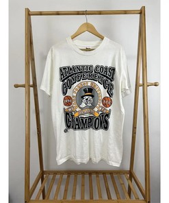 Vintage Style Wake Forest Demon Deacons 1996 Acc Champions T-Shirt Sweatshirt Pullover Hoodie Reprinted Full Color Full Size Gift For NCAA Fans