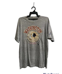Vintage Style Washington Redskins 80s Tshirt Pullover Hoodie Crewneck Sweatshirt Reprinted Full Color Full Size Gifts For NFL Fans