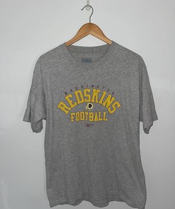 Vintage Style Washington Redskins Tshirt Pullover Hoodie Crewneck Sweatshirt Reprinted Full Color Full Size Gifts For Fans