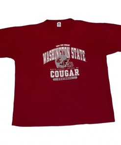 Vintage Style Wsu Cougars T-Shirt Sweatshirt Pullover Hoodie Reprinted Full Color Full Size Gift For NCAA Fans