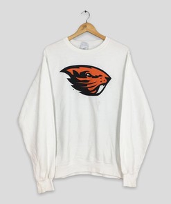 Vintage Style Y2K Oregon State NCAA White Sweatshirt T-Shirt Hoodie Sweatshirt Full Size Gifts For Fans