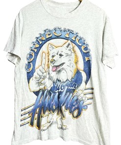 Vintage UConn Huskies Logo T-Shirt, UConn Huskies Shirt, Connecticut Huskies Shirt, University of Connecticut, Unisex Shirt, Vintage Shirt