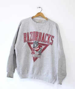 Vintage University of Arkansas Razorbacks Sweatshirt, Vintage 90s Sweatshirt, Vintage Shirt