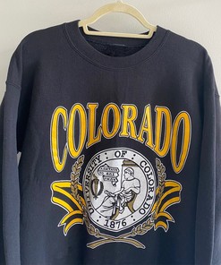 Vintage University of Colorado Logo Crewneck Sweatshirt, Colorado Buffaloes Shirt, NCAA Shirt, College Shirt, Vintage Shirt, Unisex T-shirt