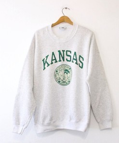 Vintage University of Kansas Jayhawks Sweatshirt, Vintage Shirt, T shirt, Hoodie