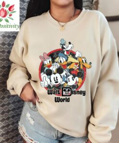 Vintage Walt Disney World Shirt, Disney Retro Shirt, Vintage WDW Shirt, Mickey And Friends Shirt, Vintage Walt Disney Mickey Shirt