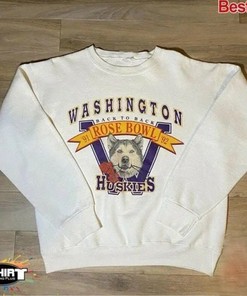 Vintage Washington Huskies Rose Bowl Sweatshirt, University Of Washington Shirt, NCAA Shirt,Football Vintage Shirt, Unisex Tshirt Sweatshirt