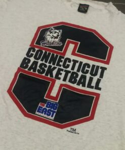 Vintage X NBA X Connecticut Basketball Tshirt Pullover Hoodie Crewneck Sweatshirt Reprinted Full Color Full Size Gifts for NBA Fans