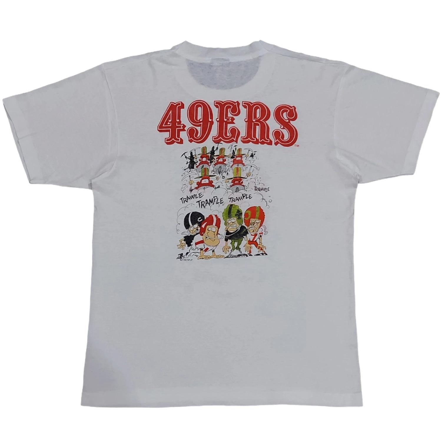 Vtg Style 1989 San Francisco 49Ers NFL Superbowl Champion Tshirt Pullover Hoodie Crewneck Sweatshirt Reprinted Full Color Full Size Gifts For NFL Fans