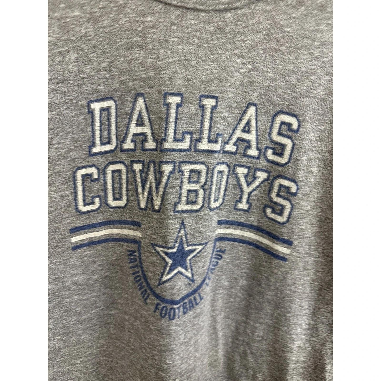 Vtg Style 80s Champion Dallas Cowboys NFL Paper Thin Tshirt Pullover Hoodie Crewneck Sweatshirt Reprinted Full Color Full Size Gifts For NFL Fans - Image 2