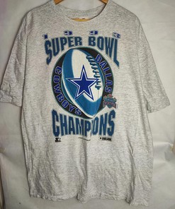 Vtg Style 90s Dallas Cowboy Super Bowl Championship 1993 Tshirt Pullover Hoodie Crewneck Sweatshirt Reprinted Full Color Full Size Gifts For NFL Fans