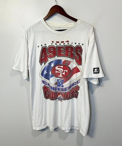Vtg Style 90s NFL San Francisco 49Ers Champions Tshirt Pullover Hoodie Crewneck Sweatshirt Reprinted Full Color Full Size Gifts For NFL Fans