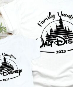 Walt Disney Family Vacation 2023 Custom T - Shirts, Disney Family Matching Vacation 2023 Tees, Disney World Shirts, Disney Trip Shirts