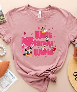 Walt Disney World Sweatshirt, Disney Valentine's Day Shirt, Mickey and Minnie Shirt, Valentine's Day Shirt, Couple Gift, Magic Kingdom Shirt