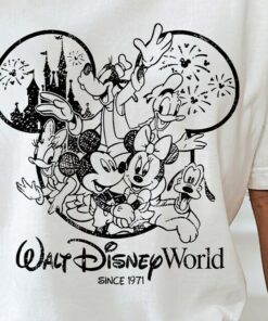 Walt Disney World Vintage shirt, Mickey Ears shirt, Retro Disney shirts, Disney Vacation 2023 shirt, Magic Kingdom shirts, Family Trip shirt