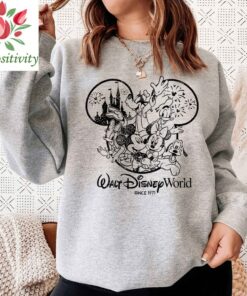 Walt Disney World Vintage shirt, Mickey Ears shirt, Retro Disney shirts, Disney Vacation 2023 shirt, Magic Kingdom shirts, Family Trip shirt