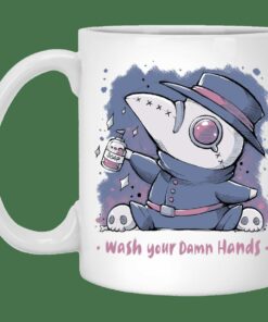 Wash Your Damn Hands Mug Gifts for Friends, Gifts for Valentine Day, Coulpe Gifts