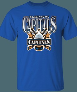 Washington Capitals CAPITOL 2 Retro NHL T-Shirt Sweatshirt Hoodie Gifts for Fans