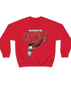 Washington Capitals HALLOWEEN Retro NHL Crewneck Sweatshirt Hoodie Shirt Gifts for Fans