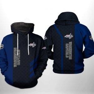 Washington Capitals Nhl 3D All Over Print Zip Up Hoodie Option