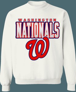 Washington Nationals Retro MLB Crewneck Sweatshirt Hoodie Shirt Gifts for Fans