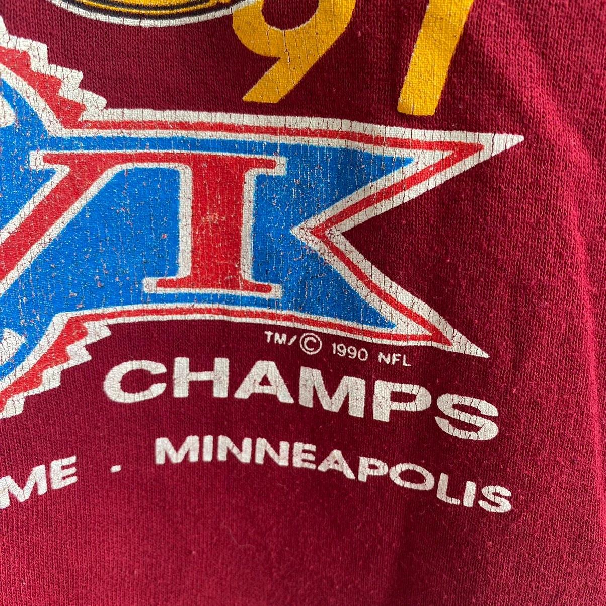 Washington Redskin Super Bowl Nfc Champs Tshirt Pullover Hoodie Crewneck Sweatshirt Reprinted Full Color Full Size Gifts For NFL Fans - Image 3