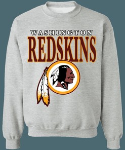 Washington Redskins Vintage NFL Crewneck Sweatshirt Hoodie Shirt Gifts for Fans
