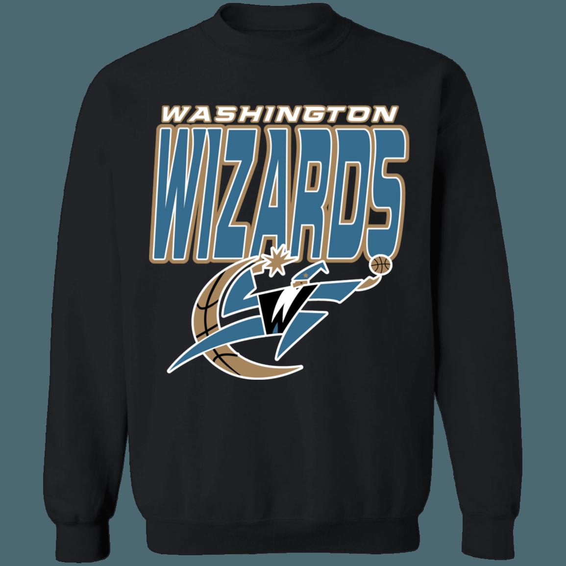 Washington Wizards 90's Retro NBA Crewneck Sweatshirt Hoodie Shirt Gifts for Fans - Image 2