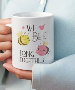 We Bee Long Together Mug, Bee Mug, Valentines Day Mug For Him Gift, Coffee Mug For Her, Valentine Mug Bee Gifts