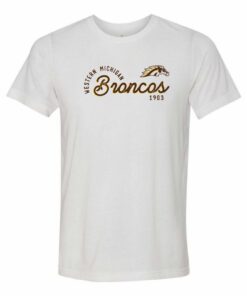 Western Michigan Broncos Sunshine Script Canvas Triblend