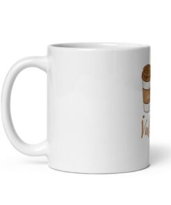 White Glossy Mugcoffee Is My Valentine Mug, Coffee Lover Mug, Cute Coffee Mug, Funny Valentine, Valentine Coffee