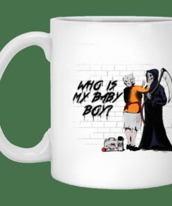 Who Is My Baby Boy Mug Gifts for Friends, Gifts for Valentine Day, Coulpe Gifts