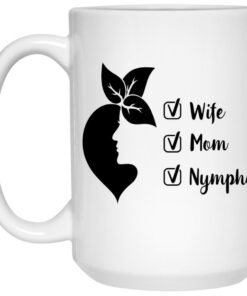 Wife Mom Nympho Valentine' Day Mug, Make Great Couples Valentine’s Gifts