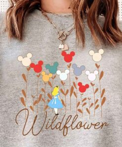 Wild Flower Shirt, Alice in Wonderland Shirt, Disney Balloon Shirt, Wildflower Shirt, Disneyland Shirt, Disney Trip Shirt