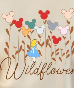 Wild Flower Shirt, Alice in Wonderland Shirt, Disney Balloon Shirt, Wildflower Shirt, Disneyland Shirt, Disney Trip Shirt