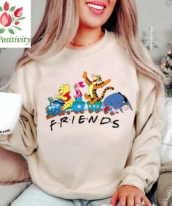 Winnie the Pooh Friends Shirt, Disney Pooh Shirt, Disney Pooh Shirt, Pooh Cartoon Shirt, Winnie The Pooh, Christopher Robin, Tigger