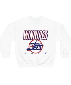 Winnipeg Jets Vintage 1980's NHL Crewneck Sweatshirt Hoodie Shirt Gifts for Fans